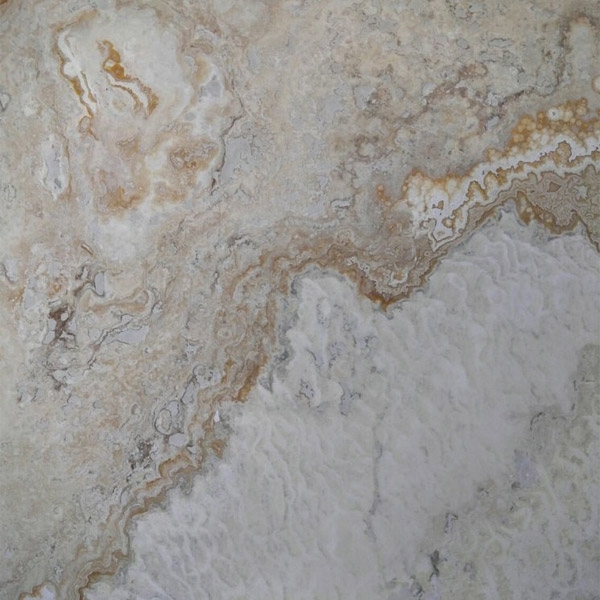 Gold River Travertine Filled and Honed
