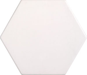 Bianco Hexagon Porcelain Tile