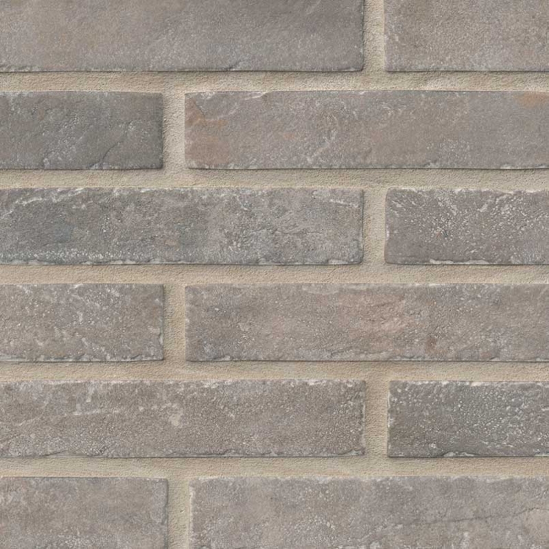2x10" Taupe Brick Porcelain Tile