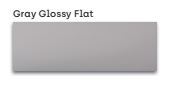 4x12" Gray Glossy Flat Subway Tile $3.60 PSF