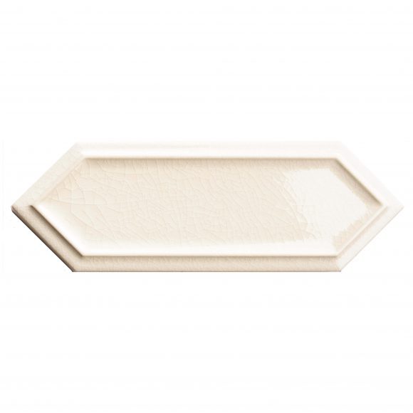 2.6x5" Mayfair-Cream-Picket Ceramic Tile