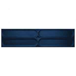 4x16"  Station Deco  Navy Blue Matte Ceramic Tile