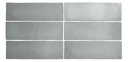 2.5x8" Pompeii Grey Stone Ceramic Tile
