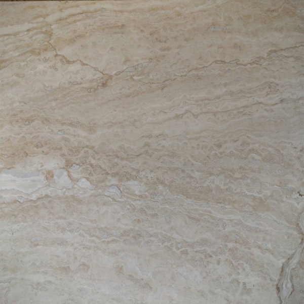 Cream River Travertine Filled and Honed